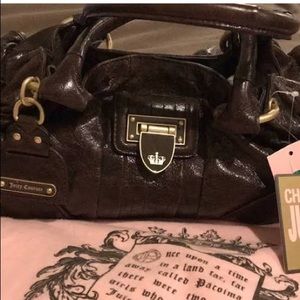 Authentic Leather Juicy Couture Purse GUC!